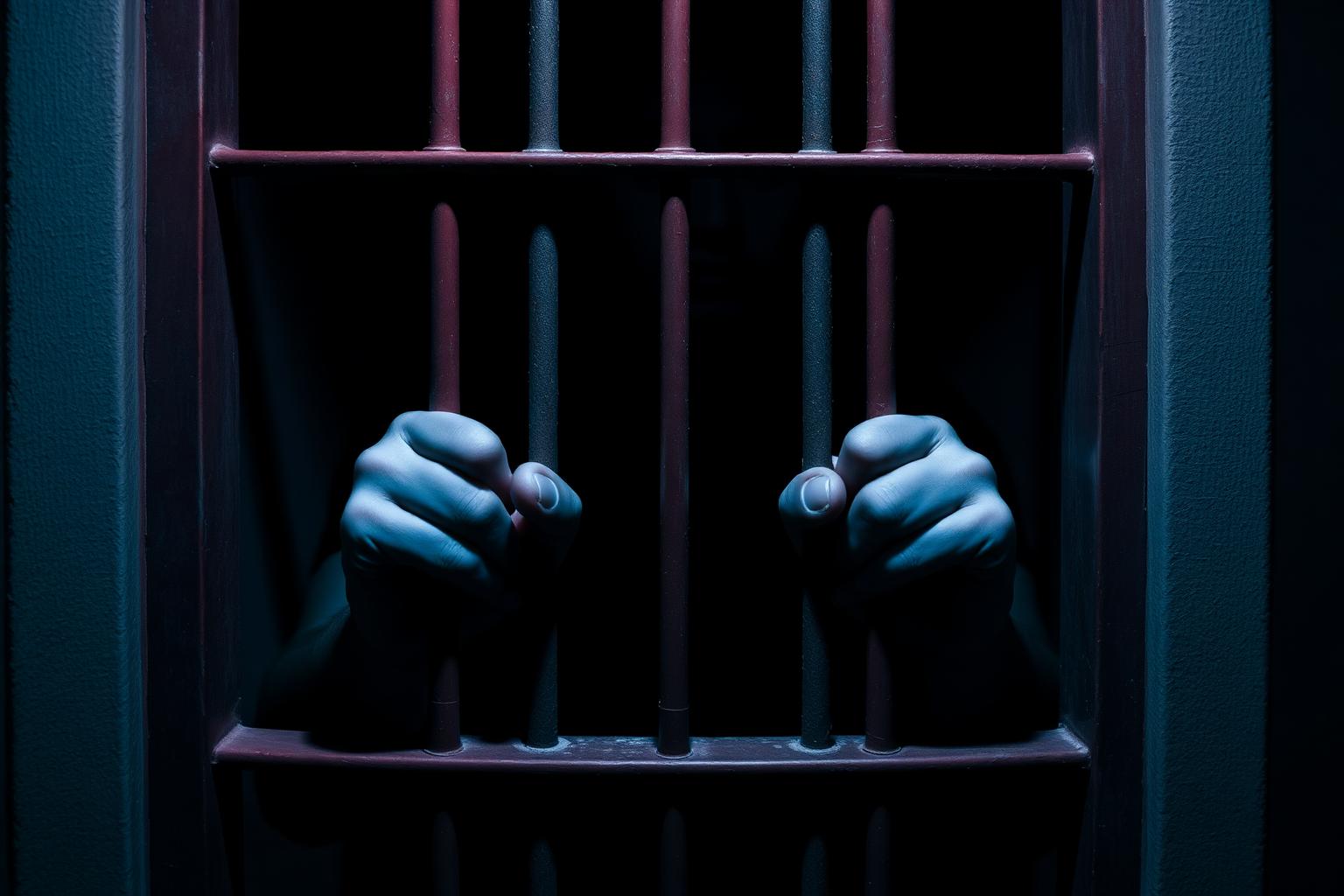 Behind bars